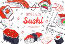 飲食店/ 寿司 (ウェイター・ウエイトレス)