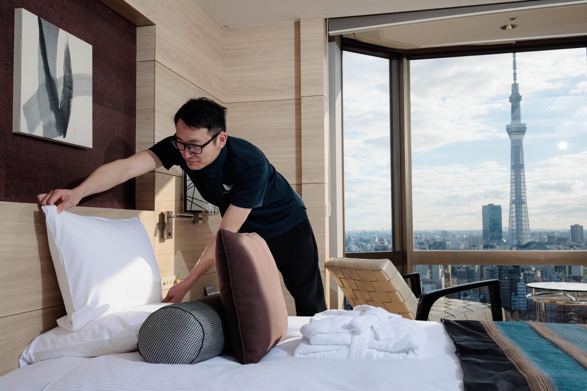 酒店清洁 in 酒店