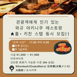 Restaurant (Waiter/ Waitress)