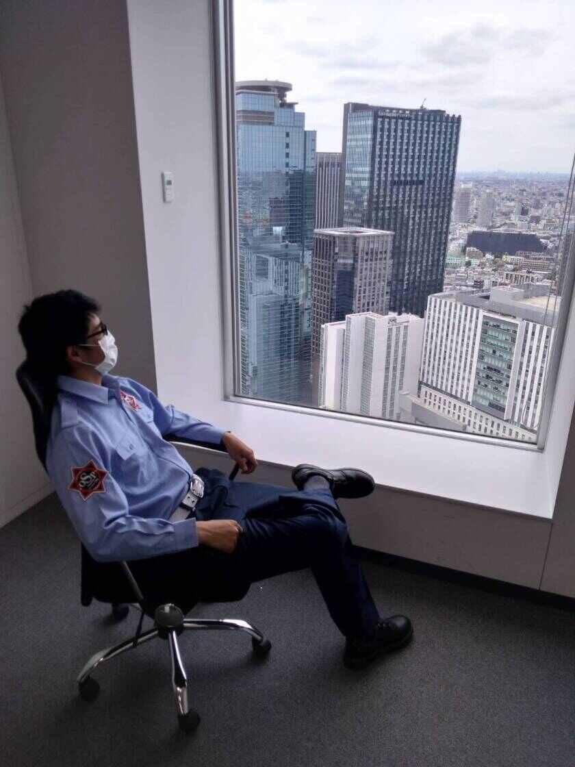 Security Guard in Construction