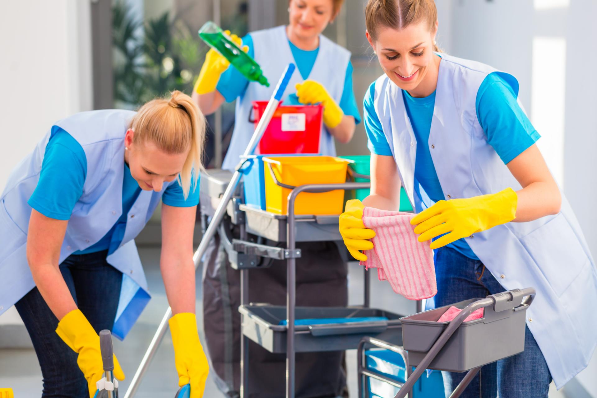 Building Cleaner in Cleaning Service