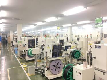 Line operation in Factory