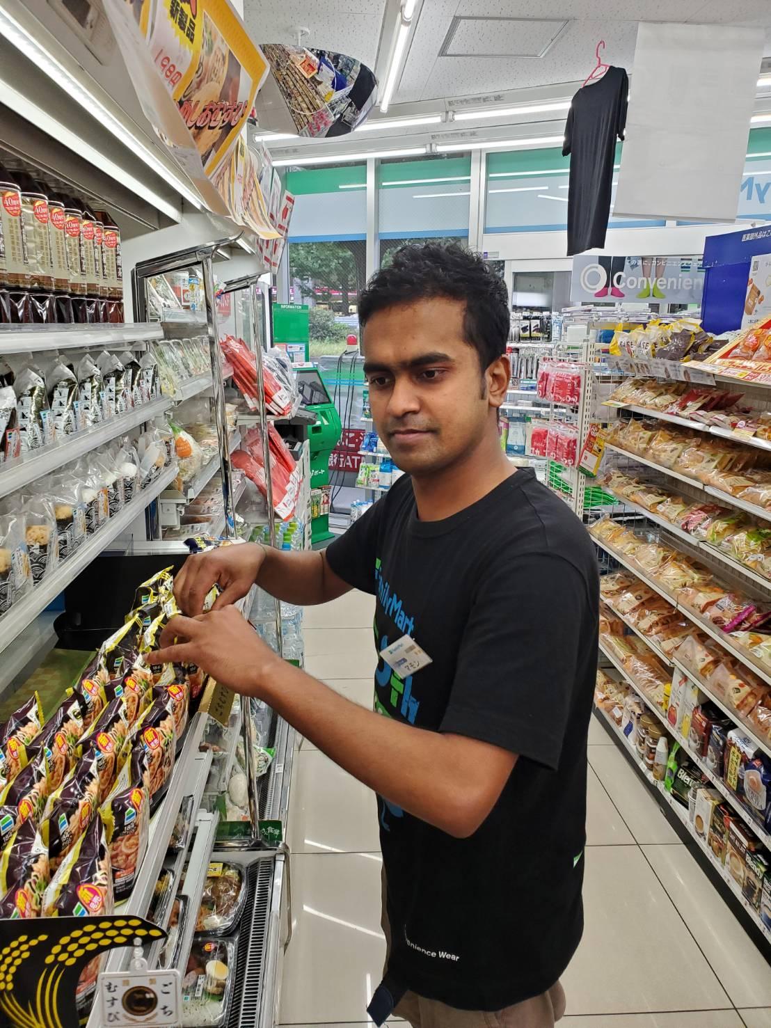 General Work in Convenience Store