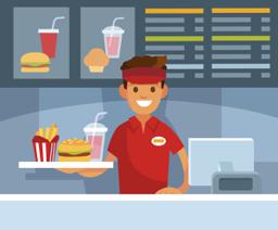 飲食店/ ファーストフード (ウェイター・ウエイトレス)