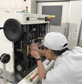 Line operation in Factory