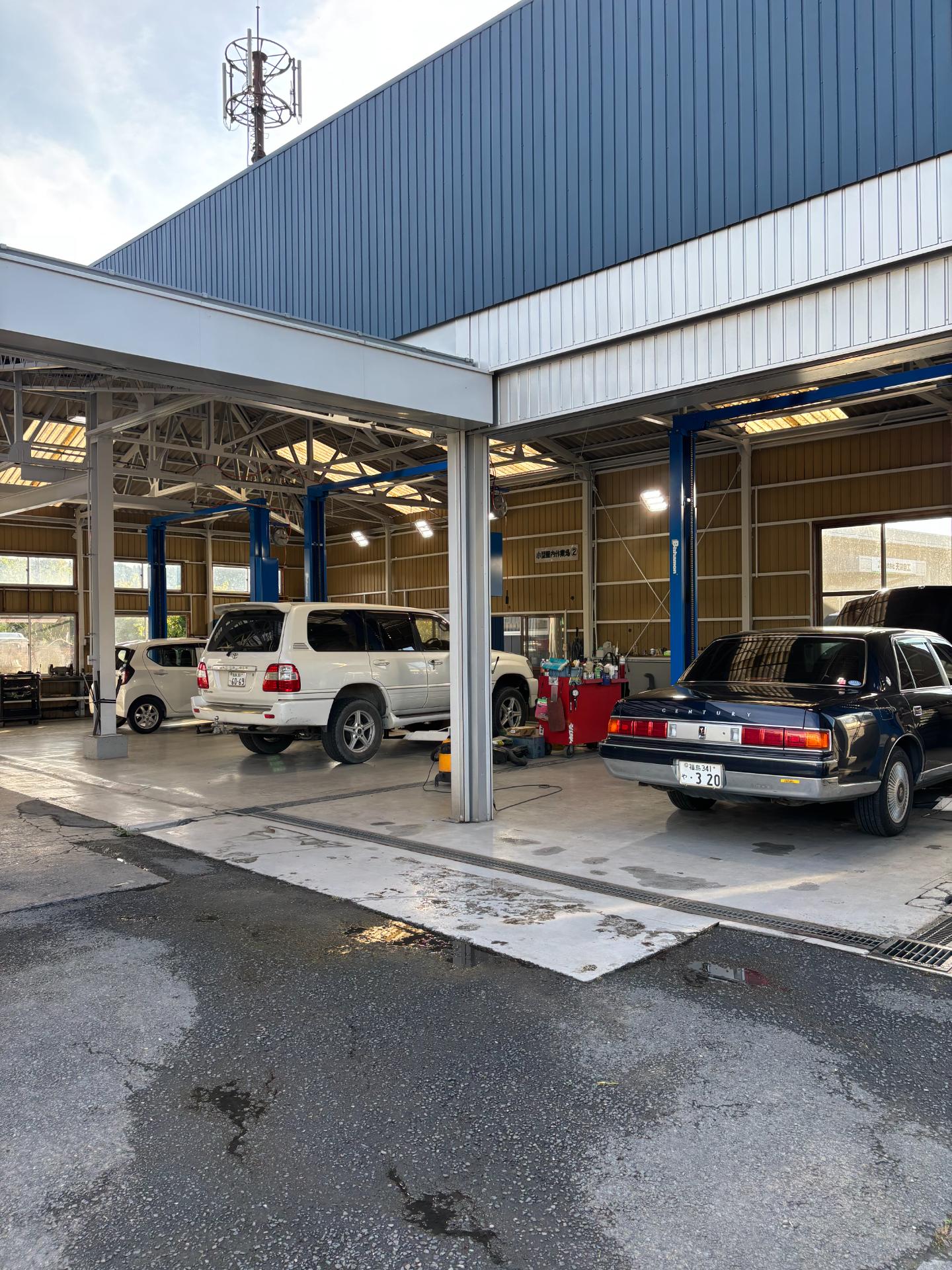 Mechanic in Car Garage