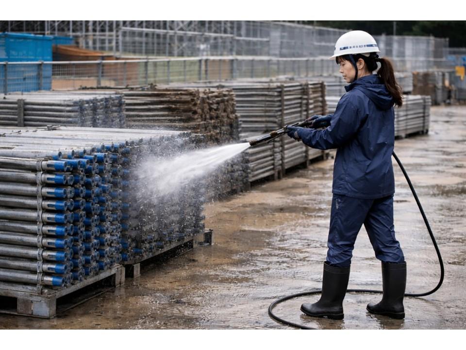 Cleaner in Construction