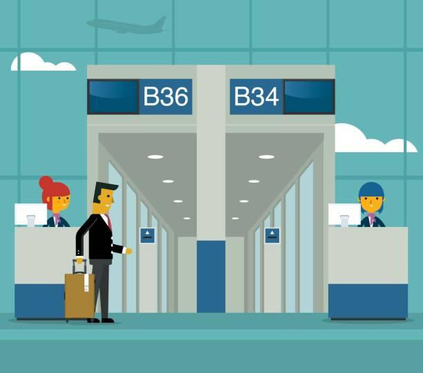 資訊人員 in 飛機場