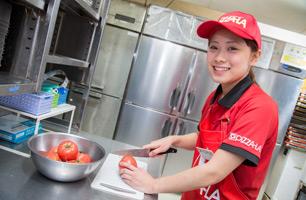 Cooking in Restaurant