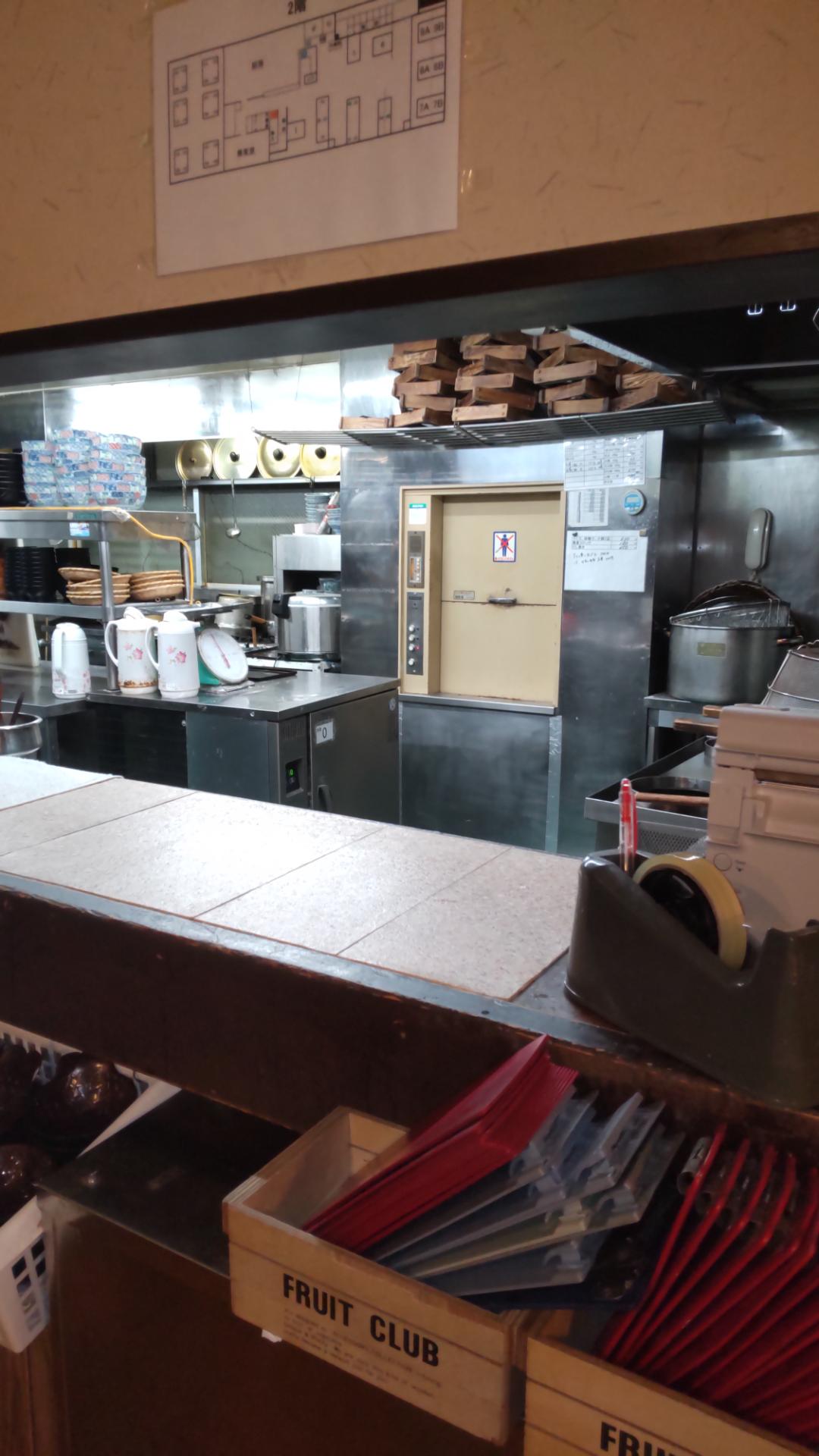 Kitchen server in Restaurant