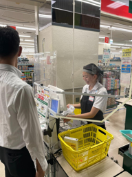 スーパーマーケット (レジ)