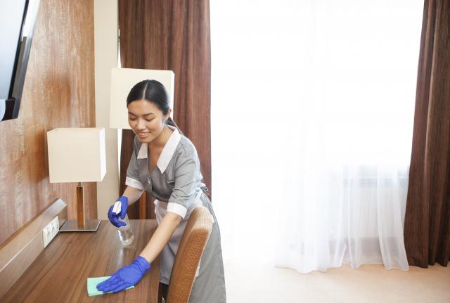 Hotel Cleaner in Hotel