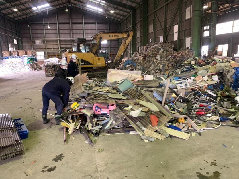 ကုန္ေလွာင္ရံုလုပ္ငန္းစဥ္ in ပြန်လည်သန့်စင်စက်ရုံ