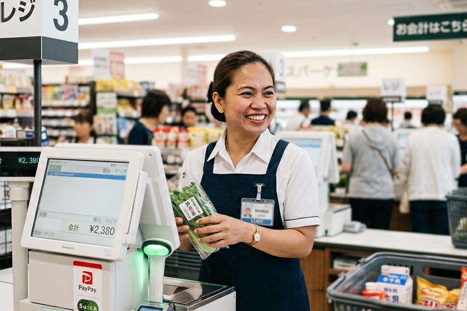 Cashier in Super Market